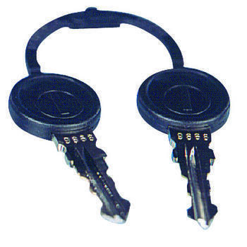 Clé barillet de remplacement : Standard code 0