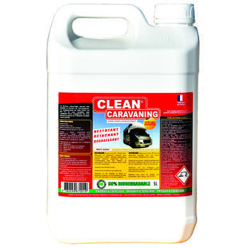 Produit multi-usages pour l'entretien du véhicule de loisirs : - Contenance : 5 Litres