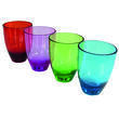 Lot de verres Massa : - Coloris : Quadri Color - lot de 4 Wol