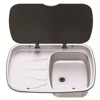 Evier avec couvercle Argent Sink