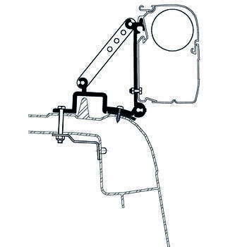 Adaptateur de stores Renault Master 98 à 2010