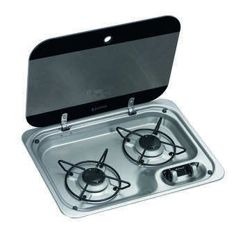 Plan de cuisson à deux feux pour camping-car HBG 2335