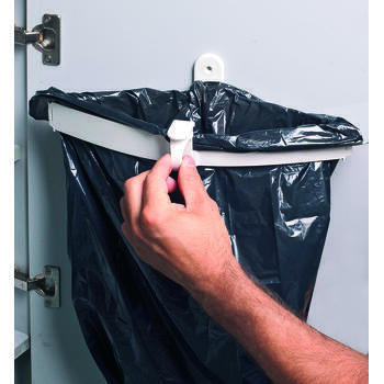 Porte sacs poubelles mural