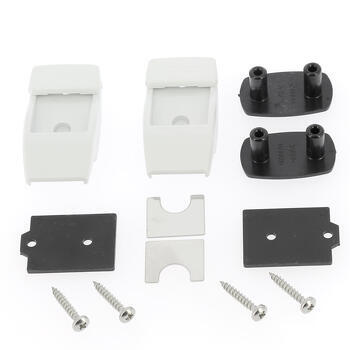 Etriers de fixation pour pieds de stores