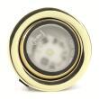 Spot LED encastrable : - Coloris : Doré Just4Camper