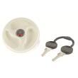 Bouchon à clé : - Blanc Zadi