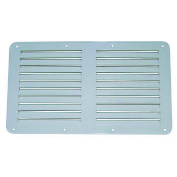 Grille en saillie plastique : extérieure 380 x 220 mm