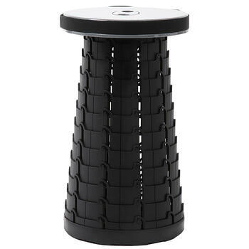 Tabouret télescopique gris