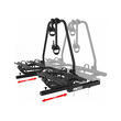 Porte-vélos BC260 coulissant Enduro pour caravane : Black Edition Enduro