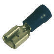 Cosse plate femelle 6,3 mm : Bleue (1,5 à 2,5 mm²) Just4Camper