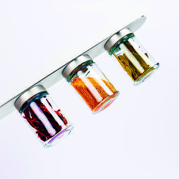 Lot de 3 boîtes magnétiques pour épices