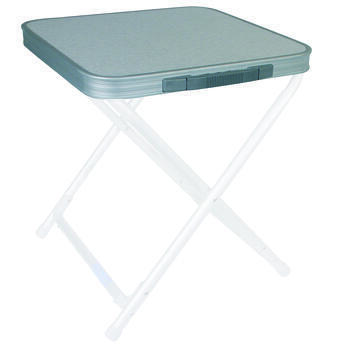Plateau d'appoint de camping pour tabouret Poz