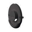 Ventouse extérieure pour kit cheminée latérale ZR 80 : - Coloris : Noir Truma