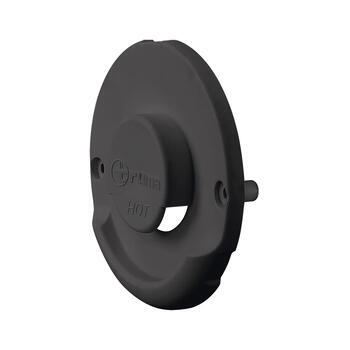Ventouse extérieure pour kit cheminée latérale ZR 80 : - Coloris : Noir