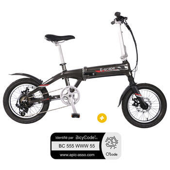 Vélo à assistance électrique pliant Key West 16 P E-scape