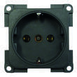 Prise 220 Volts allemande Schuko : gris foncé Just4Camper
