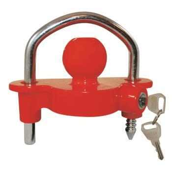 Antivol à clef pour tête d'attelage - Alu-Queen