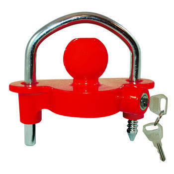 Antivol à clef pour tête d'attelage - Alu-Queen