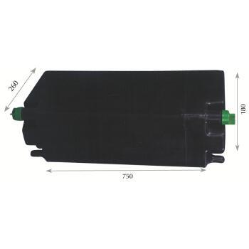 Réservoir standard eaux-usées pour camping-car, 30 Litres