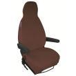 Housses de siège éponge coton extensible : - Chocolat Scopema