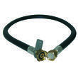 Lyre gaz souple haute pression pour camping-car : Longueur : 750 mm Favex