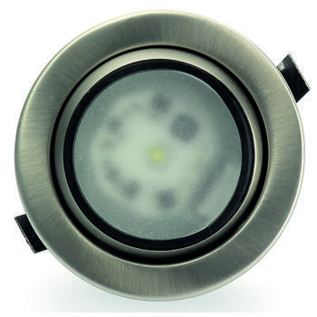 Spot LED encastrable : - Coloris : Chromé