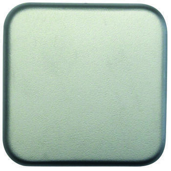 Bascule simple pour interrupteur : gris métal