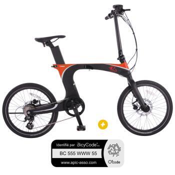 Vélo à assistance électrique Carbon pliant