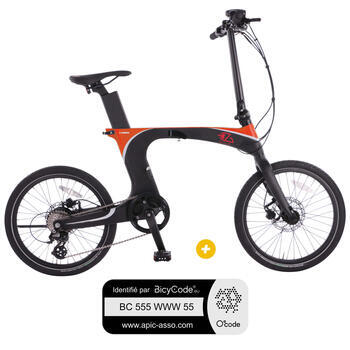 Vélo à assistance électrique Carbon pliant