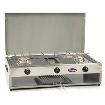 Réchaud à gaz et grill