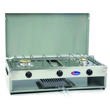 Réchaud à gaz et grill