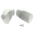 Caches de protection droit et gauche pour store 5003 : blanc Thule