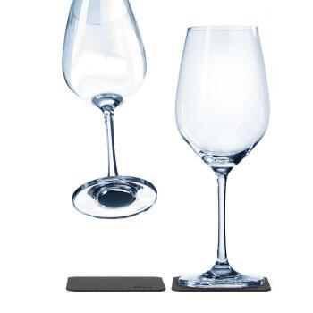 Lot de 2 verres à vin aimantés