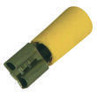 Cosse plate femelle 6,3 mm : Jaune (2 à 6 mm²) Just4Camper