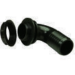 Raccord de réservoir coudé : pour tuyau diam. 40 mm Lilie