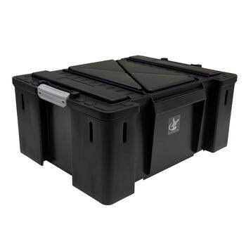 Caisse de rangement : - Coloris : noir