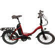 Vélo à assistance électrique pliant JUNY : Rouge 17Ah VEPLI