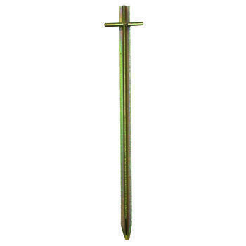 Piquet T en acier : longueur 40 cm