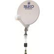Antenne satellite manuelle Voyager G3 seule : 65 cm - Mât long Teleco