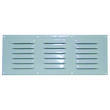 Grille d'aération en aluminium blanc : Dimension : 330 x 130 mm Just4Camper