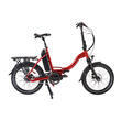 Vélo à assistance électrique pliant JUNY : Rouge 14Ah VEPLI