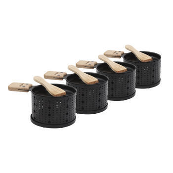 Appareil à raclette à la bougie : pour 4 personnes