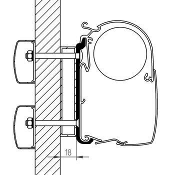 Adaptateur Eden Allegro à partir de 2010 pour stores Omnistor 4900/5200/8000