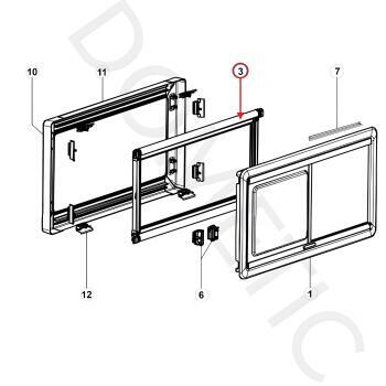 - Dimensions : 600 x 1300 mm - Coloris : Gris