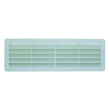 Grille en saillie plastique : extérieure 325 x 105 mm