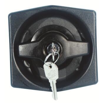 Serrure plastique pour caravane