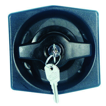 Serrure plastique pour caravane