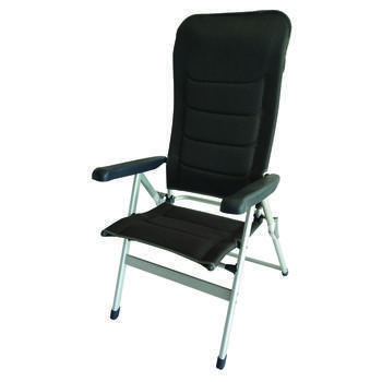 Fauteuil de camping Mesh Gris