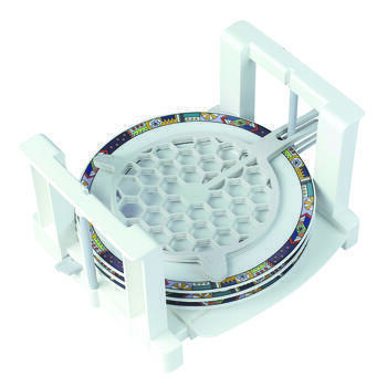 Protège-assiette télescopique