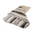 Couchage grand confort : - Modèle : Coffee Cream pour matelas 160 x 190 x 2,5 cm Duvalay